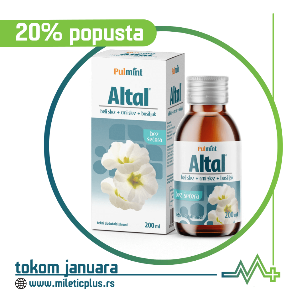 Altal sirup - 20% popusta