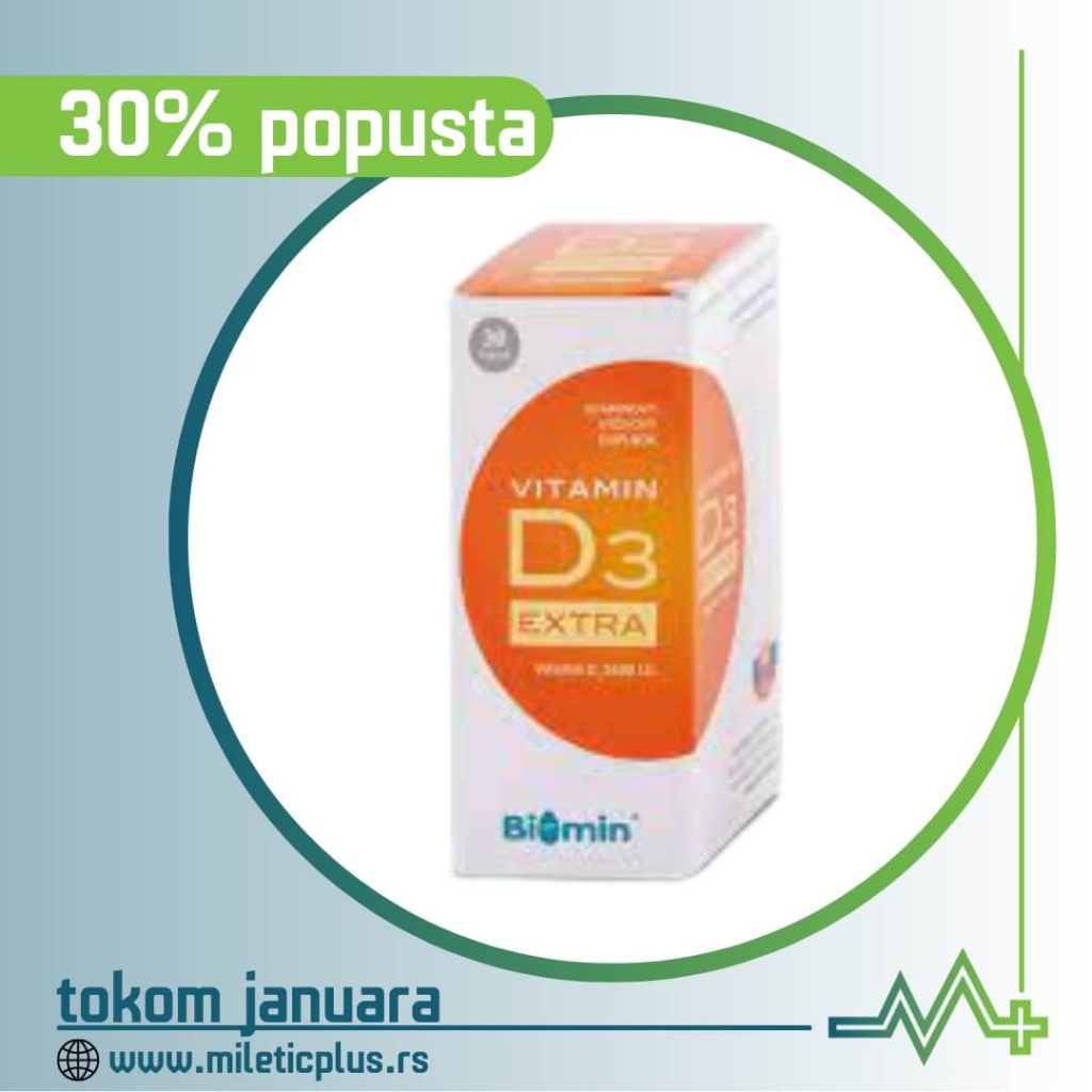 Vitamin D3 Extra Dacom - 30% popusta