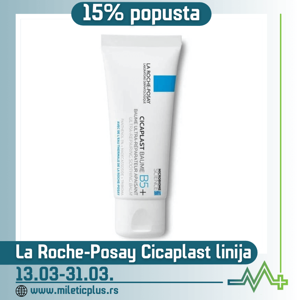 La Roche Posay Cicaplast linija - 15% popusta