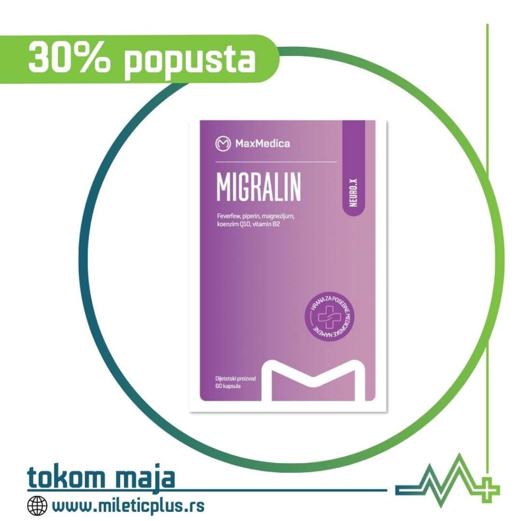 MaxMedica Migralin - 30% popusta