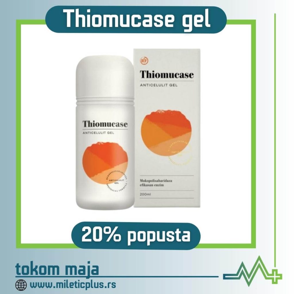 Thiomucase gel - 20% popusta