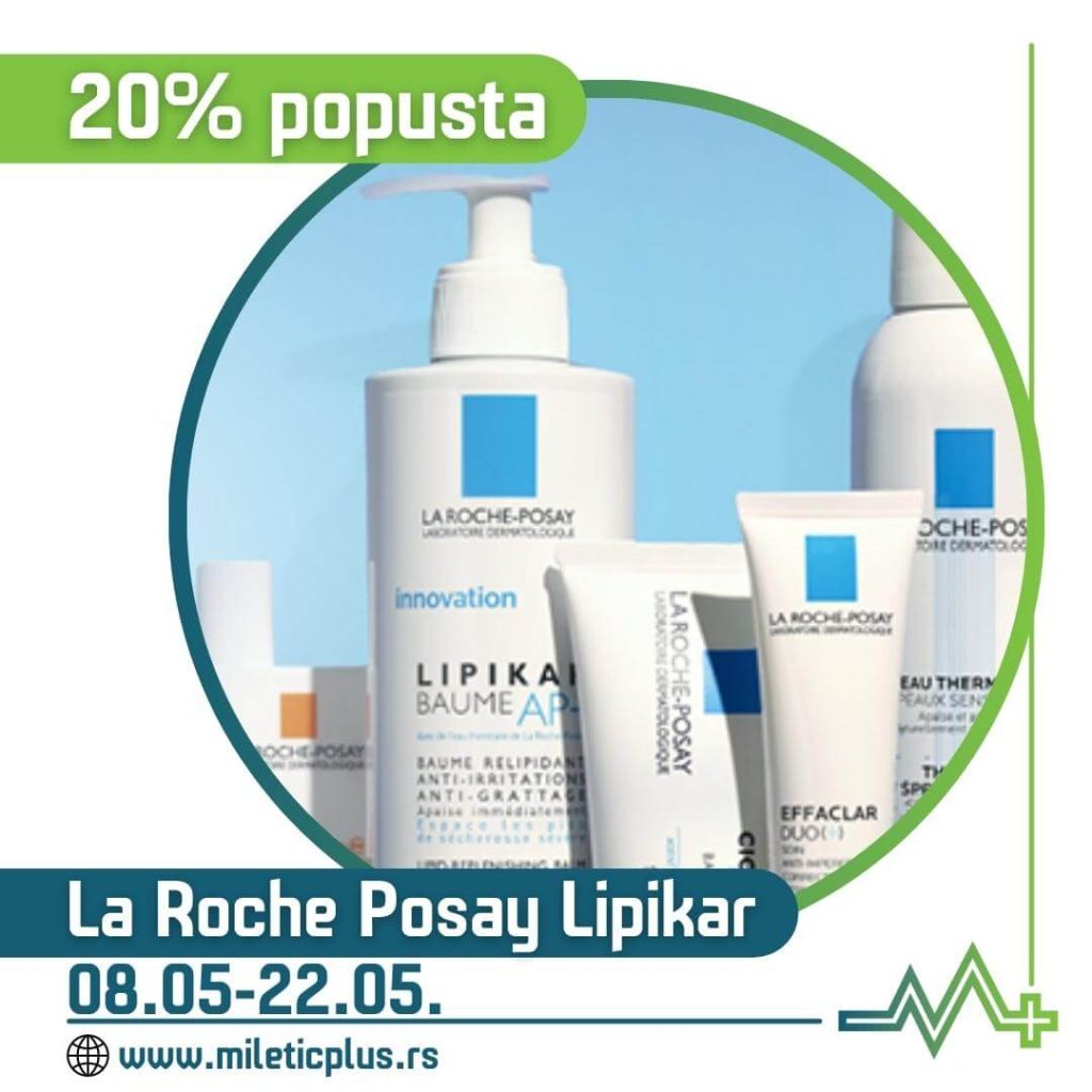 La Roche Posay Lipikar linija - 20% popusta