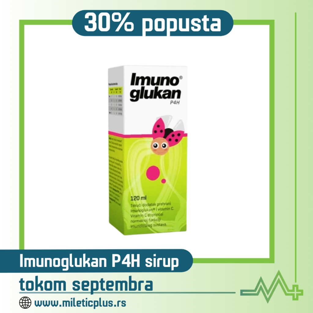 Imunoglukan P4H sirup - 30% popusta