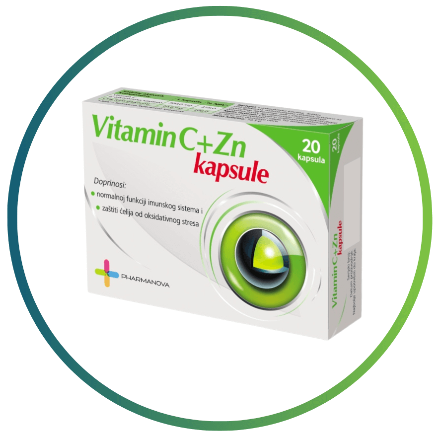 Vitamin C + Cink kapsule - 50% popusta